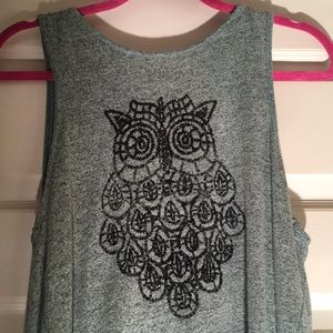 Owl high low top